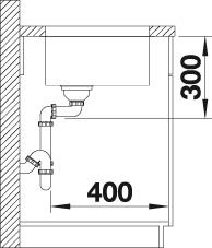 BLANCO ANDANO 340/340-IF INOX Saten polirano 2